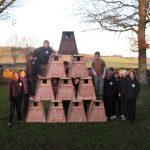 Young Rangers with Completed Barn Owl Boxes