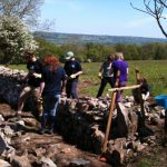 Photo AONB Unit Young Rangers Walling