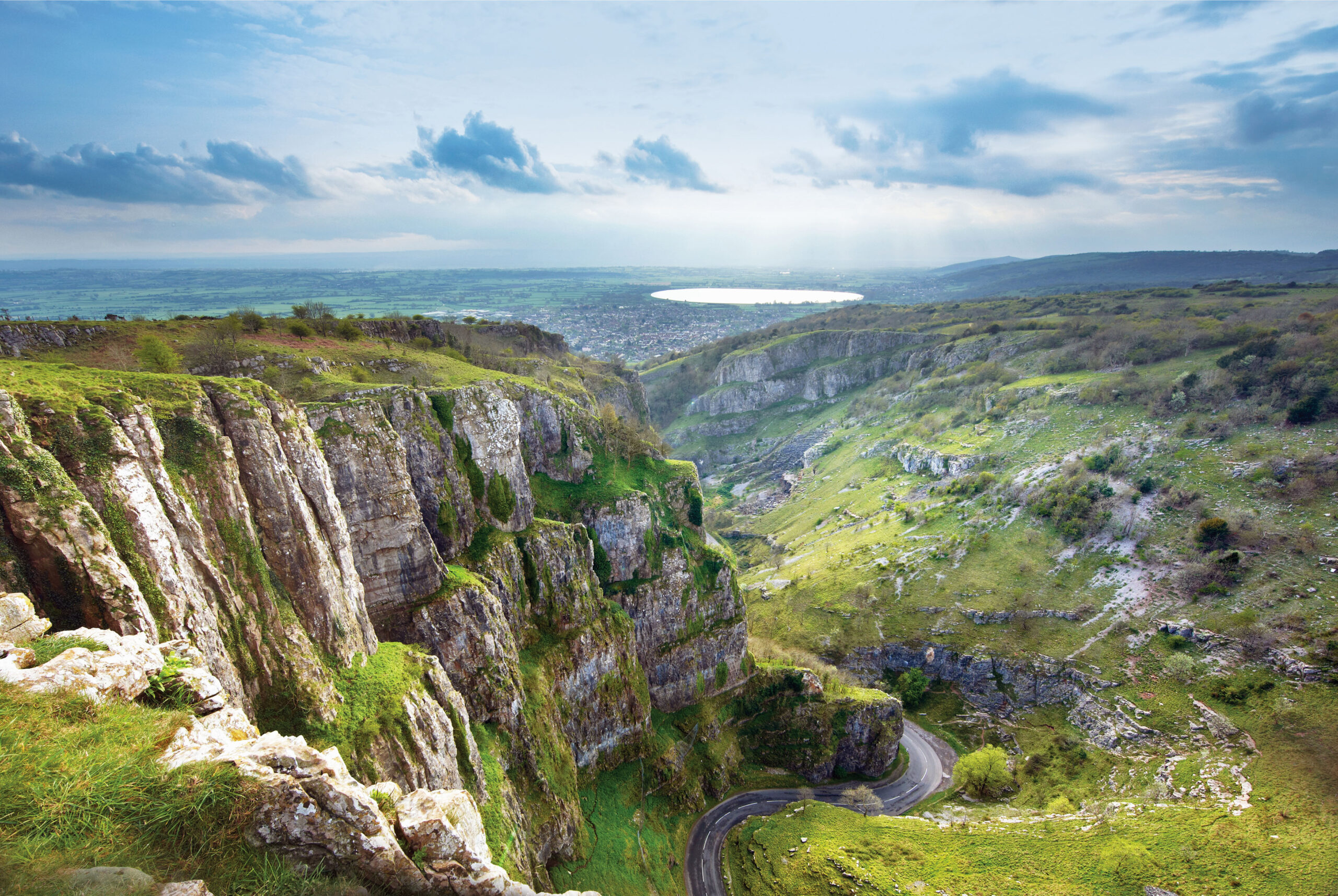 Cheddar Gorge, Somerset, England, UK