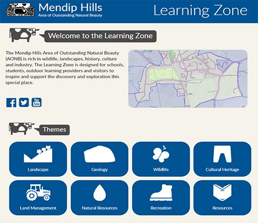 Learning Zone - Mendips National Landscape