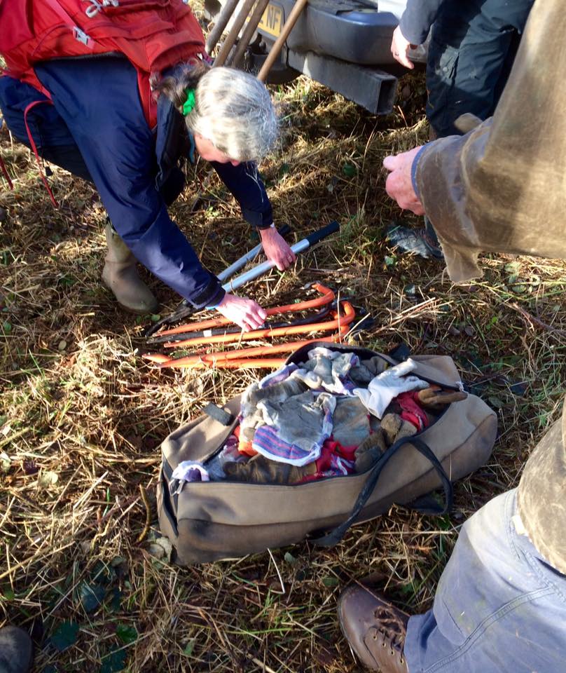 Bags of help for the Mendip Hills