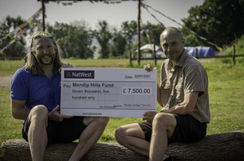 Mendip Activity Centre’s guests help the Mendip Hills Fund